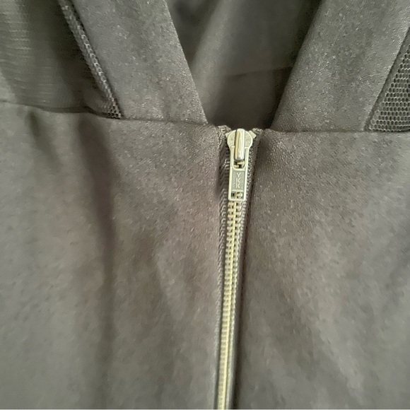 Adrianna Pappell women’s Illusion crepe Sheath Dress NWT size 16 black - Picture 8 of 14